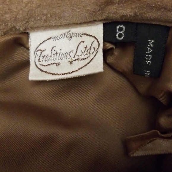 ❣️Fabulous vintage leather maxi skirt - Picture 6 of 8